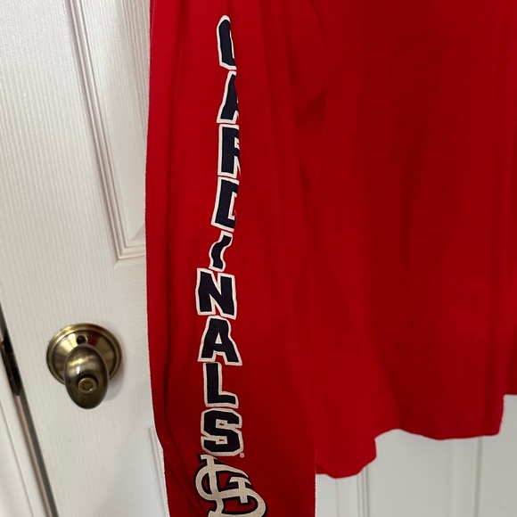 Genuine Merchandise Red St. Louis Cardinals Long Sleeve Tee - Picture 3 of 3